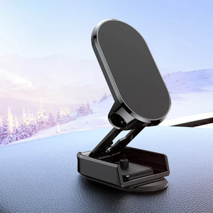Alloy Folding Magnetic Car Phone Holder