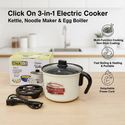 3-in-1 Electric Kettle – Fast, Safe & Multi-Functional